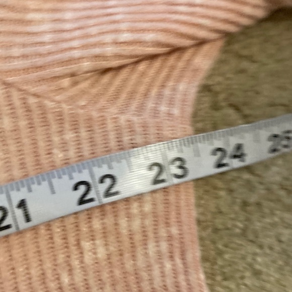 EUC Anthropologie Saturday Sunday Surplice Knit Ribbed V-Neck Wrap Sweater XL - Picture 9 of 10